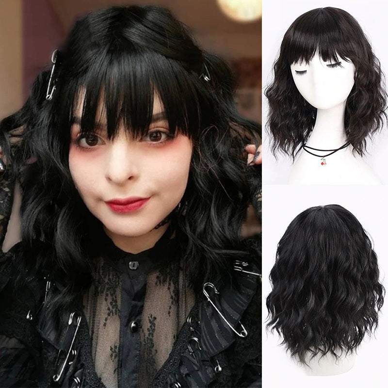 Synthetic Short Wigs With Cosplay Wigs - Trendycomfy