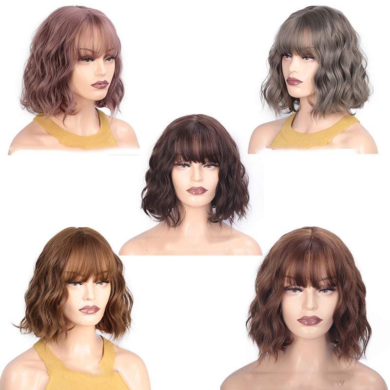 Synthetic Short Wigs With Cosplay Wigs - Trendycomfy