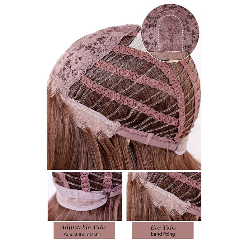 Short Natural Wave Hair Synthetic Wigs - Trendycomfy