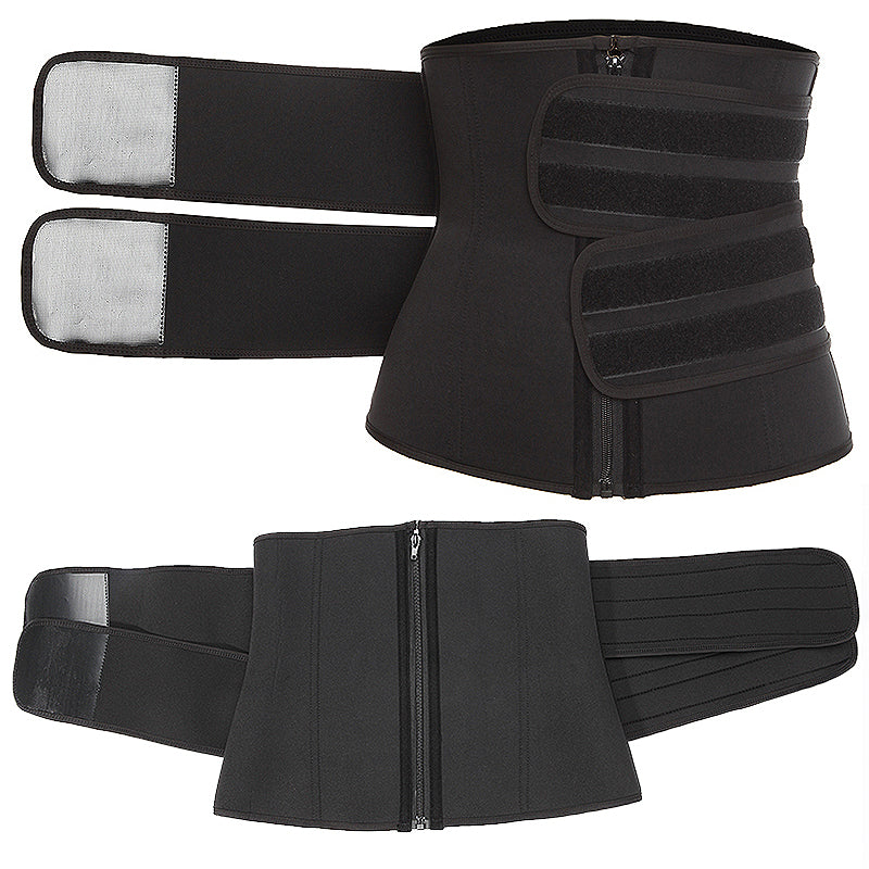 Ultimate Waist Slimming Belt Shaper Zipper Plus Size - Buy Two FREE SHIPPING - Trendycomfy