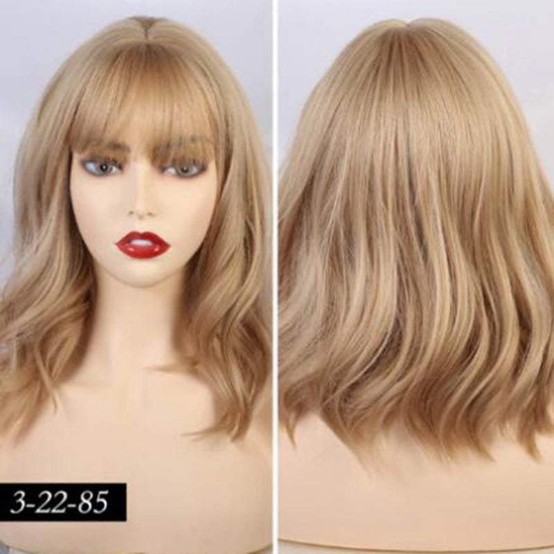 Short Natural Wave Hair Synthetic Wigs - Trendycomfy