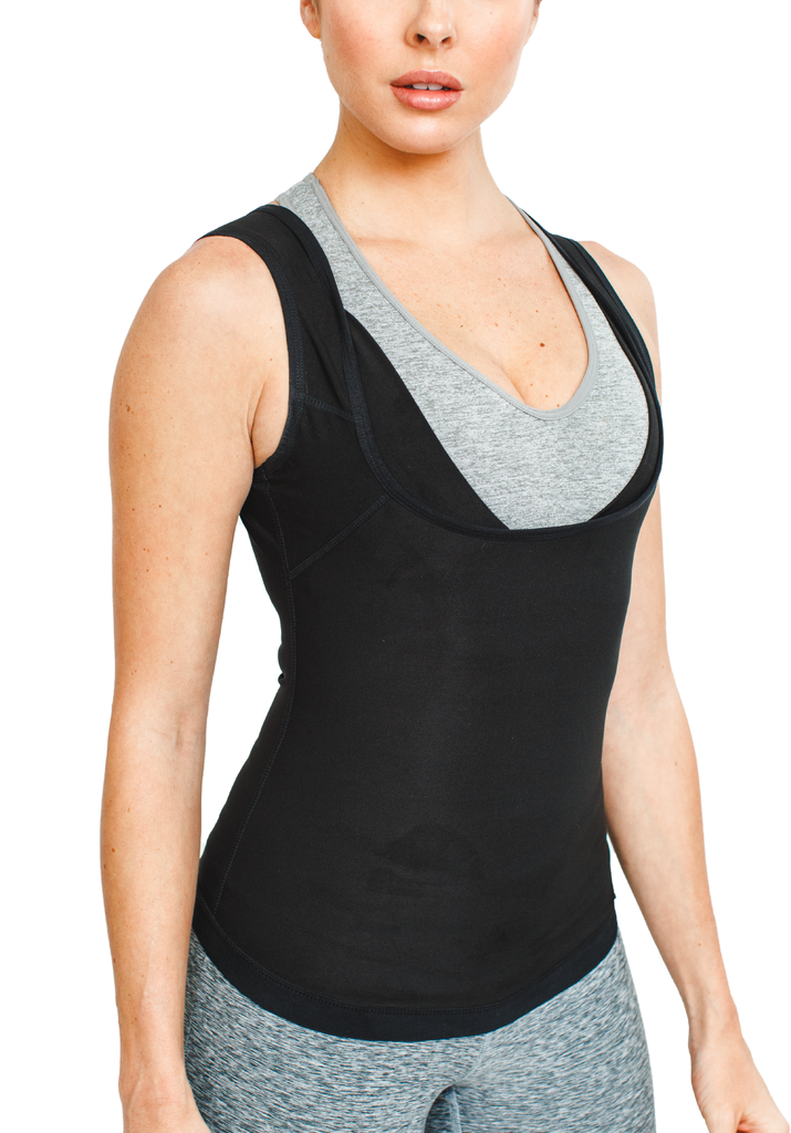 Slimming Workout Sauna Tank Top Shapewear for Weight Loss - Ayoshade