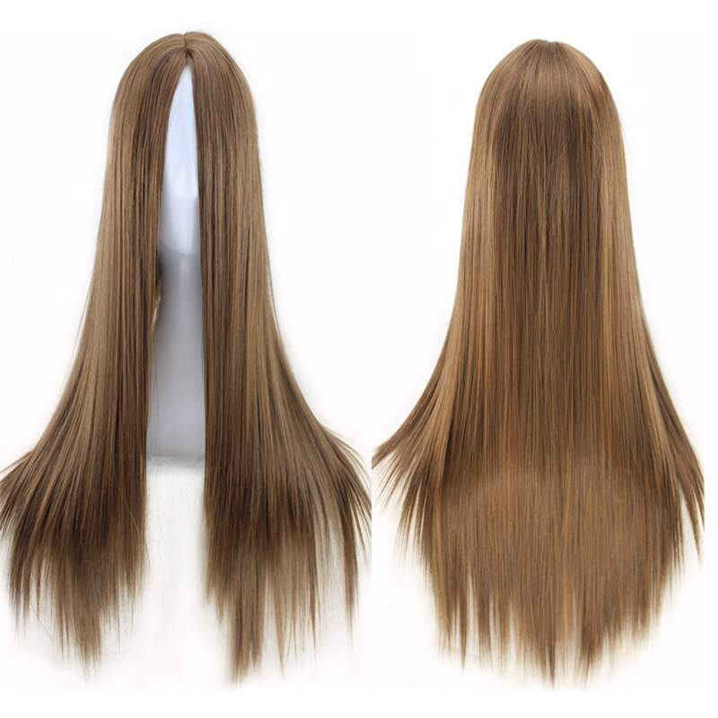 Straight Natural Party False Hair Wig - Trendycomfy