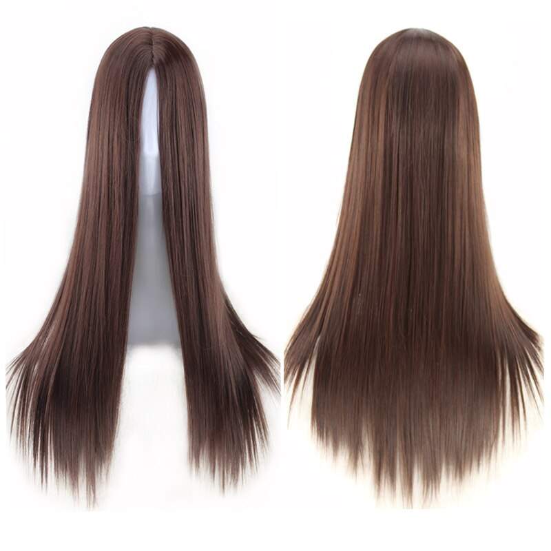 Straight Natural Party False Hair Wig - Trendycomfy